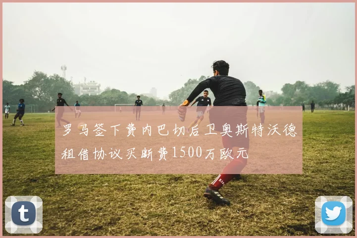 罗马签下费内巴切后卫奥斯特沃德租借协议买断费1500万欧元